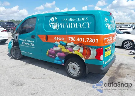 2020 Nissan Nv200 Compact Cargo S Xtronic Cvt z USA, uszkodzony, nr VIN 3N6CM0KN1LK709699